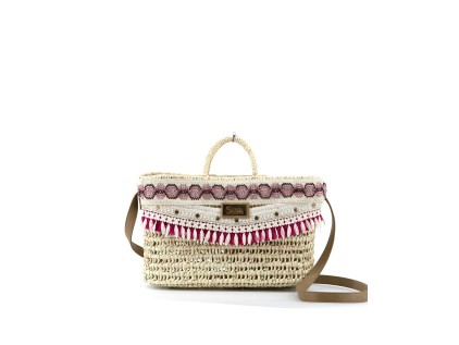 Crossbody nudos RENATTA fuxia